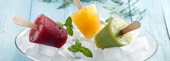 Recette de glaces à l’eau aux fruits maison